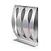 Mkono Toothbrush Razor Holder Self-Adhesive Durable Stainless Steel Stand Bathroom Accessories for Home Storage, 3Holes