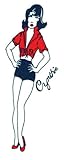 Cynthia: (Full Size) Temporaray Tattoo
