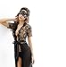 Zealmer Shoopic Sexy Cat Ear Headband Lace Masquerade Mask Black Choker Cosplay Costume Jewelry