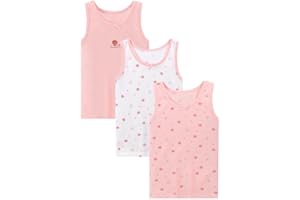 BGMINGYI Pack of 3 Baby Girls Tank Tops Toddler Boys Sleeveless Undershirts Unisex Kids Summer Athletic Vest