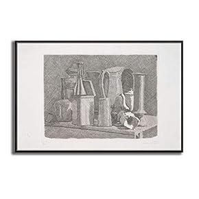 Framed Canvas Wall Art Still Life by Giorgio Mordian Canvas Prints Home Artwork Decoration for Living Room,Bedroom - 16x24 inches