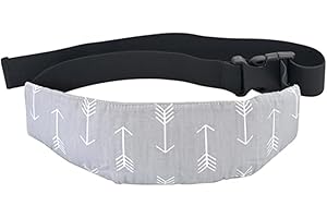 2 Pcs Baby Head Support for Car Seat and Stroller, Infant Toddler Neck Relief Head Band for Travel Sleeping (Fish)