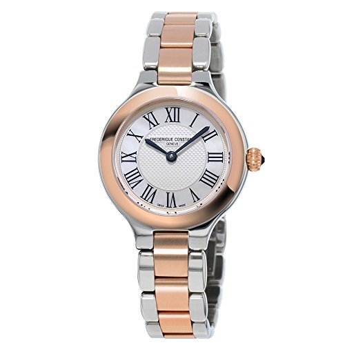 Frederique Constant Women's FC200M1ER32B Delight Analog Display Swiss Quartz Two Tone Watch