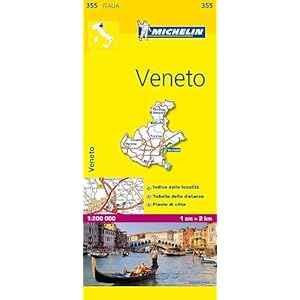 Mapa Local Veneto: 355 Landkaart – Gevouwen Kaart, 1 januari 2011