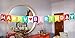Glittery Garden Premium Felt Happy Birthday Banner, Cake Topper - Rainbow-Themed Party Decoration Flags
