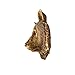 Wall Charmers Mini Bronze Faux Bear Head Wall Hanging - 10
