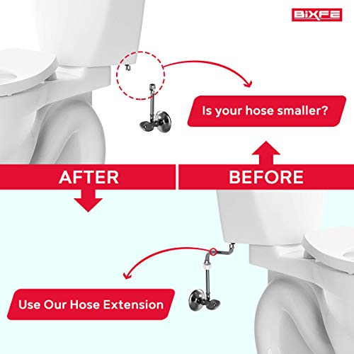 THU9090R 6 Inches Hose Extension for TOTO C110/E200/S300/S400 WASHLET