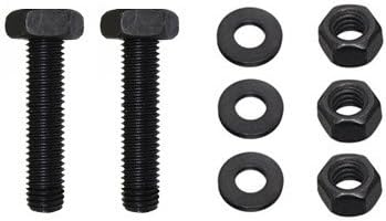 5/16-18 x 3/4" Hex Bolt Kit, Black Oxide, Steel, Meets ASME B18.2.1 Standards, Includes Compatible Black Oxide Hex Nut and Flat Washer, by Fastener Pro (15-Pack Set)