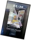 Poster Frame 24x36 Solid Backing Great Value Fully Assembled