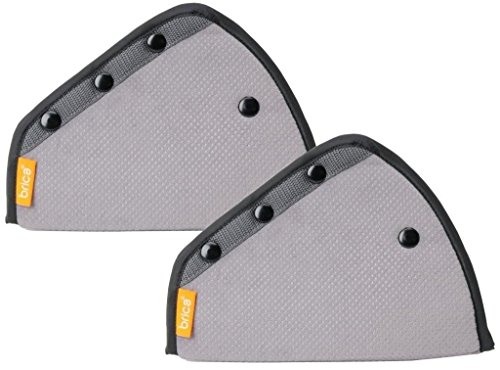 BRICA Comfort Fit Shoulder Belt Seat Belt Adjuster, 2-Count