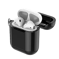 Xisheep Bluetooth Earphone, Wireless Earbuds Bass Headset Soft Silicone Stereo Waterproof Wireless Invisible Headphone for Apple Android (Black)