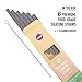 Slurp Straw 6 Pack and Cleaning Brush, 5.25-inch Short Reusable Silicone Drinking Straws or Stirrers for Cocktails, Coffee, Small Glasses and Cups - Food Grade Silicone - Smoke Grey