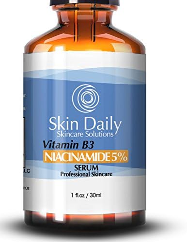 Niacinamide Vitamin B3 Cream Serum 5%- 1 Oz - Visibly Tightens Pores, Reduces Wrinkles, Boosts Collagen, an Superior Moisturizing to Promote Visibly Younger Skin - Your Friends Will Notice (1 oz)