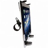 Bike Mount, Cycling Exercise Bike Mount Treadmill Holder for Apple iPad Pro / Trek HD, Primetime / Motorola Tab (10-12.9) Tablets and Convertible Laptops w/ Anti-Vibration Cradle(with or without case)