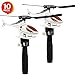 ArtCreativity Flying Helicopter Set for Kids - 10 Pack - Fun Fly Toys for Indoors or Outdoors - Great Birthday Party Favors - Goodie Bag Stuffers - Classroom Prizes & Pinata Fillers for Kids