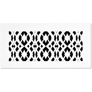 Saba Air Vent Cover Grille - Acrylic Fiberglass 4 x 10 Duct Opening (6