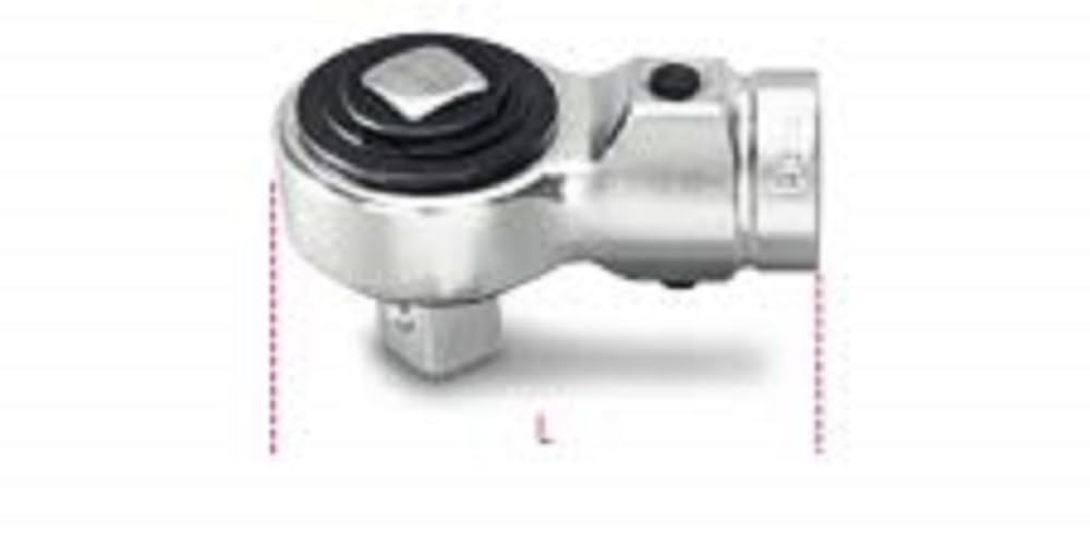 Beta 6140002 Spigot Push-through Ratchet for Torque Bars, 1/2 Drive, 16mm Size