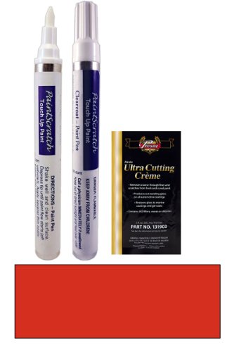 2002 Audi S4 Laser Red LY3H/H1 Touch Up Paint Pen Kit - Original Factory OEM Automotive Paint - Color Match Guaranteed
