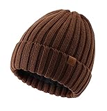 Home Prefer Men's Winter Hats Knitted Beanie Watch