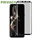 Galaxy S8 Screen Protector, Oiisun Privacy Anti-Spy Series [ Full Coverage ] [ 3D Touch Compatible ]Premium Tempered Glass Screen Protector For Samsung Galaxy S8 (Black)