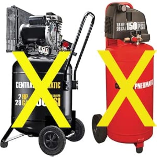 Replace Central Pneumatic Harbor Freight air compressor head