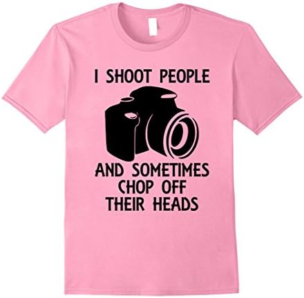 Mens Photographer T Shirt Large Pink