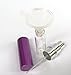 MARKETTY 6pcs 6ml Portable Mini Refillable Perfume Scent Aftershave Atomizer Empty Spray Bottle with 2 Funnel Filler for Travel Purse