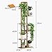 Multi-Layer Upright Flower Stand Bamboo Simple Floor-Standing Plant Stand Indoor Storage Rackthumb 3