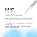 Teeth Whitening Pen(3 Pack), Safe 35% Carbamide Peroxide Gel, 20+ Uses, Effective, Painless, No Sensitivity, Travel-Friendly, Easy to Use, Beautiful White Smile, Natural Mint Flavor