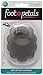 Foot Petals Ball of Foot Cushions, Long Lasting Pain Relief, Women's High Heel Insert 1 Pair, Gel-w/Toe Post, Medium