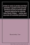 Front cover for the book Australian colonial portraits by Eve Buscombe