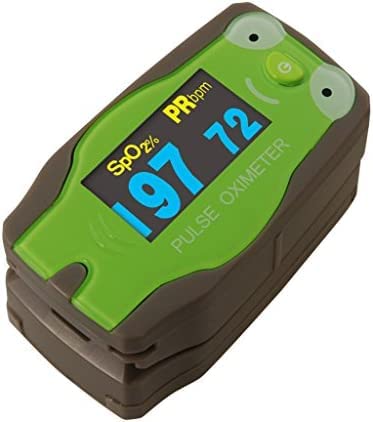 ChoiceMMed Paediatric Fingertip Pulse Oximeter MD300 C53 Frog