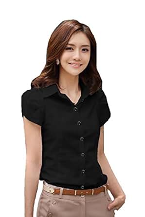 Comvison Women Summer Short Sleeve Shirt Casual T Shirts ...
