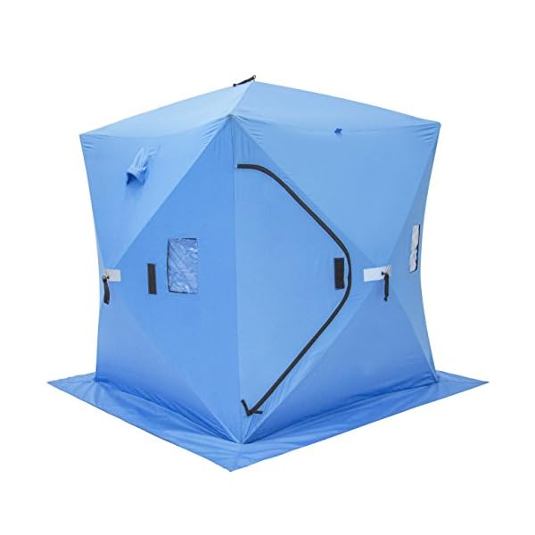 Best-Choice-Products-Ice-Fishing-Shelter-Tent-Portable-Pop-Up-Ice-Fishing-House-Blue-Waterproof