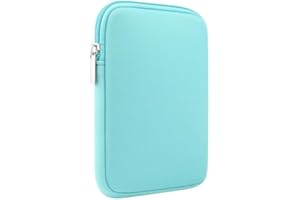 VIVIDSTARRY 6 Inch Neoprene Sleeve Case Pouch Bag E-Reader Protect Cover for Kindle 2022, Kindle 2019, Kindle Kids, Kindle Paperwhite E-Reader (Previous Generation – 2015 Release), for Kobo Nia, Clara 2E (Green)