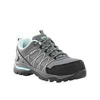 Nord Trail Womens Michelle Charcoal/Mint Size 5.5 ASTM Certified Composite Toe Work Shoes (NT Work)