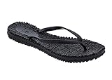 Beaute Fashion Dizzy Classic Comfort Flip Flop Sandal With Glitter Thong - Extra Comfortable
