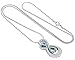 Casket Etcetera Love You Infinity Cremation Urn Necklace