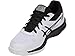 ASICS Kid's Upcourt 3 Grade School Volleyball Shoes, 3.5, White/Black