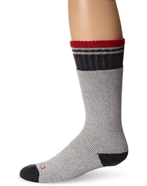 Men's Steel Toe Merino Wool Blend Boot Crew Socks