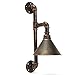 Jeteven Wall Lamps Sconces Metal Water Pipe Steampunk Style Industrial Rustic Wall Light Shade 1-Light