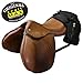 TrailMax English/Endurance Horse Saddle Bag for Trail-Riding, Featuring 3 Compartments & Quick Release Compression Straps, Blackthumb 2