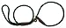 Mendota Pet Slip Leash - Dog Lead and Collar Combo - Made in The USA - Hunter Green, 1/2 in x 6 ft - for Large Breeds