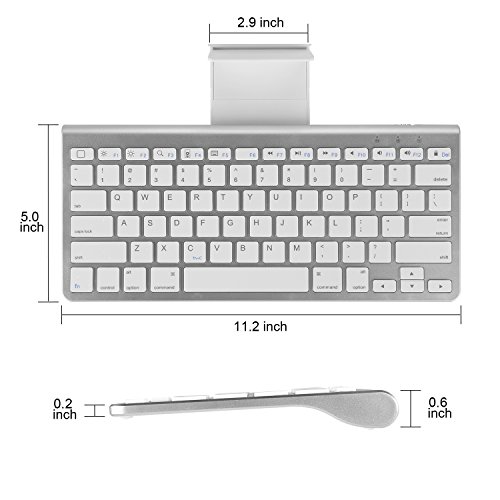 5 OMOTON+Ultra+Slim+Bluetooth+Keyboard+Sliding