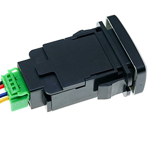 image for Xotic Tech Factory Style 4-Pole 12V Push Button Switch w/LED Backgroun