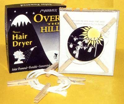 Over the Hill Unisex Hair Dryer Gag Gift