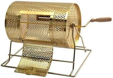 11" x 8" Brass Plated Raffle Drawing Ticket Drum Casino Bingo Spinning Lottery US Ship