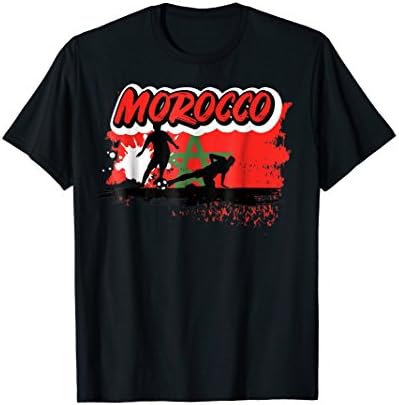 Morocco Soccer Tshirt for Moroccan Fans