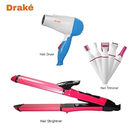 Hemjex New Hair Straightener And Curler With Hair Dryer And Hair