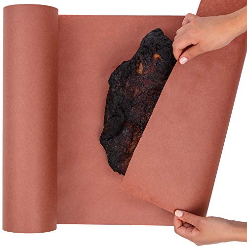Pink Butcher Paper for Smoking Meat - Peach Butcher Paper Roll 18 by 200 Feet (2400 Inches) - USA Made, Fda Approved